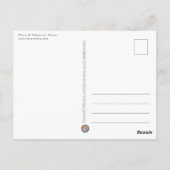 Pfälzerwald Deutschland Postkarte (Rückseite)