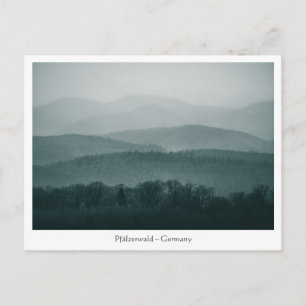 Pfälzerwald Deutschland Postkarte