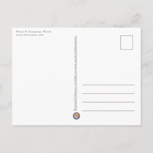 Pfälzerwald Deutschland Postkarte (Rückseite)