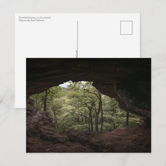 Pfälzerwald Postkarte (Vorne/Hinten)