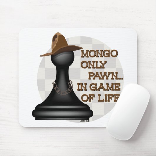 Pfand des Mongo nur im Spiel des Lebens Mousepad (Mit Mouse)