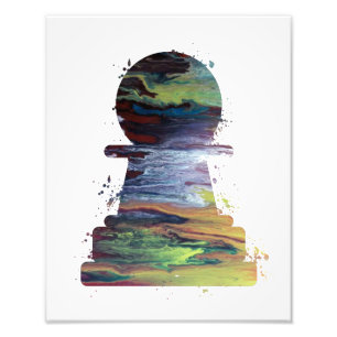 Pfand - Schach - Kunst Fotodruck