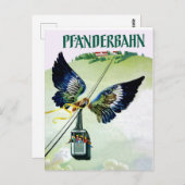 Pfänderbahn Gondelbahn, Österreich Postkarte (Vorne/Hinten)