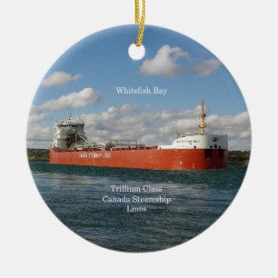Pfannenhecht Keramik Ornament