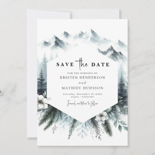 Pfannenhochzeit Save The Date (Vorderseite)