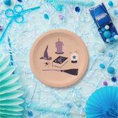 Pfannenrosa, gezwitschert pappteller (Party)