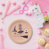 Pfannenrosa, gezwitschert pappteller (Party)