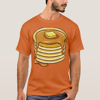 Pfannenstack mit Ahornsirup T-Shirt