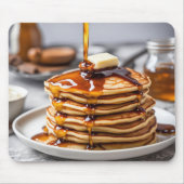Pfannenstack mit Tropfersirup Mousepad (Vorne)