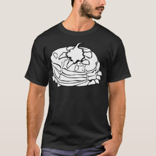 Pfannkuch Pfannkuchen Crêpes Frühstück Platz T-Shirt