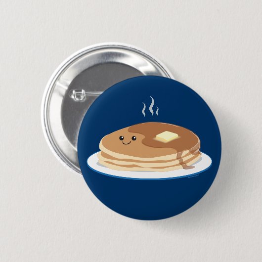Pfannkuchen Button (Vorne & Hinten)