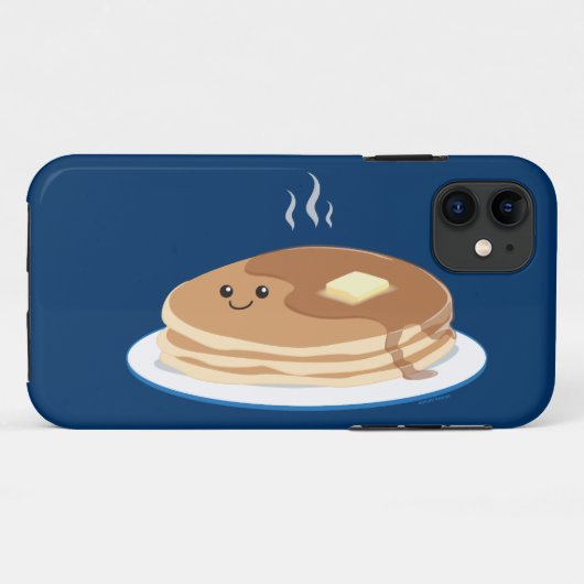 Pfannkuchen Case-Mate iPhone Hülle (Rückseite (Horizontal))