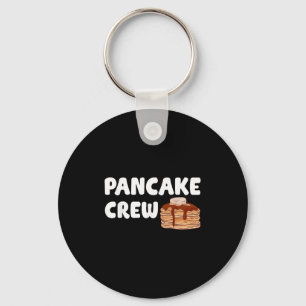 Pfannkuchen-Crew Lustiger Pfannkuchenliebhaber Pfa Schlüsselanhänger