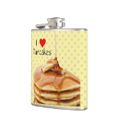 Pfannkuchen-Flasche Flachmann (Links)
