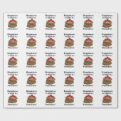 Pfannkuchen-Frühstücksparty Geschenkpapier (Flach)
