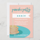 Pfannkuchen | Geburtstagspartei Einladung (Vorderseite)