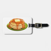 Pfannkuchen-Gepäckanhänger Gepäckanhänger (Vorderseite horizontal)