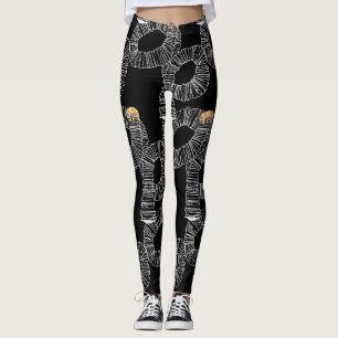 Pfannkuchen Kein So Kurzer Stapel Leggings