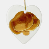 Pfannkuchen Keramik Ornament (Rechts)