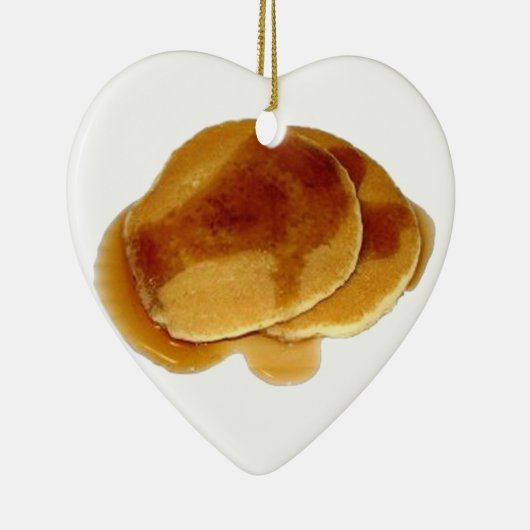 Pfannkuchen Keramik Ornament (Rechts)