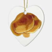 Pfannkuchen Keramik Ornament (Links)