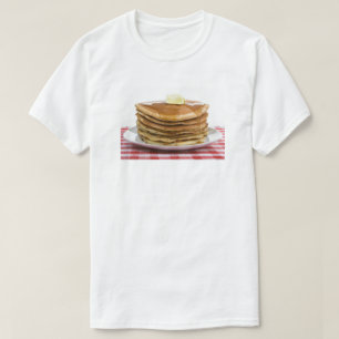 Pfannkuchen-Klappen-Jack-Ahorn-Sirup-Butter wert T T-Shirt