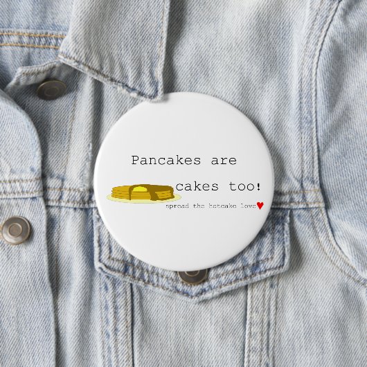 Pfannkuchen-Knopf-Knopf Button (Beispiel)