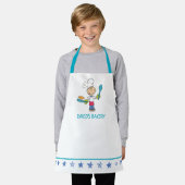 Pfannkuchen-Koch-Kinderschürze Schürze (Getragen)