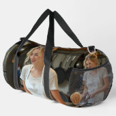 Pfannkuchen kochen Foto anpassen Duffle Bag (Rechte Ecke)
