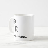 Pfannkuchen-Liebhaber Kaffeetasse (Vorderseite Links)