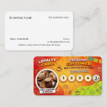 Pfannkuchen Lokales Unternehmen editierbare Visite