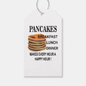 Pfannkuchen machen jede Stunde einen glücklichen P Geschenkanhänger (Vorderseite)