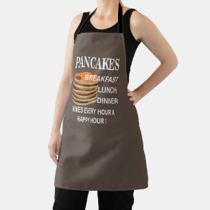 Pfannkuchen Macht Jede Stunde Zu Einer Glücklichen Schürze