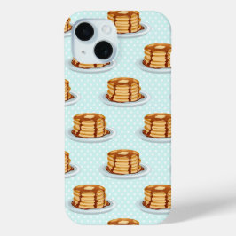Pfannkuchen mit Ahornsirup und Punkt-Muster Case-Mate iPhone Hülle