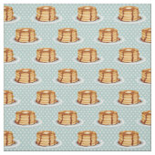 Pfannkuchen mit Ahornsirup und Punkt-Muster Stoff (Muster)