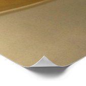 Pfannkuchen mit gepeitschter Butter Poster (Ecke)