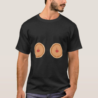 Pfannkuchen mit Kirschen Pancake für T-Shirt