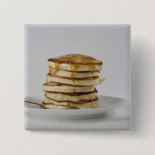 Pfannkuchen mit Sirup Button