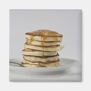 Pfannkuchen mit Sirup Magnet