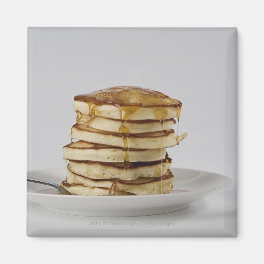 Pfannkuchen mit Sirup Magnet (Vorne)