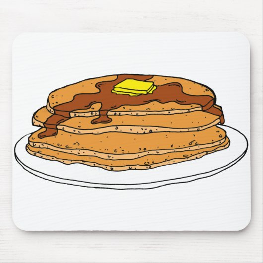 Pfannkuchen Mousepad (Vorne)
