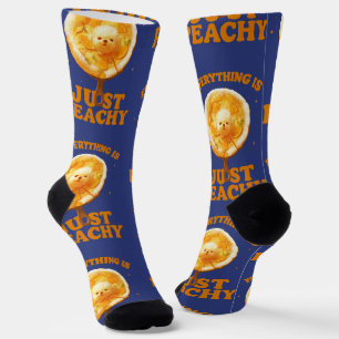 Pfannkuchen-Party: Smile Dog Eiscreme Socken