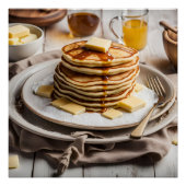 Pfannkuchen Poster (Vorderseite)
