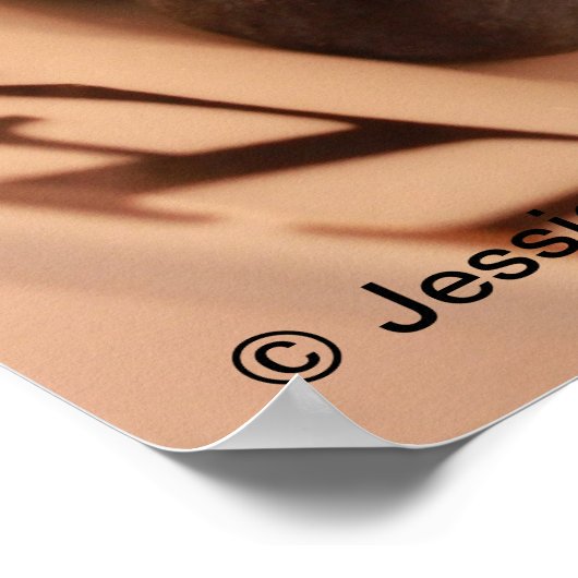 Pfannkuchen Poster (Ecke)