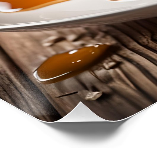 Pfannkuchen Poster (Ecke)