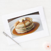 Pfannkuchen Rechteckiger Aufkleber (Umschlag)