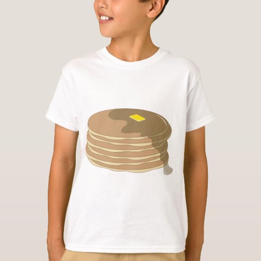 Pfannkuchen-Stapel T-Shirt (Vorderseite)
