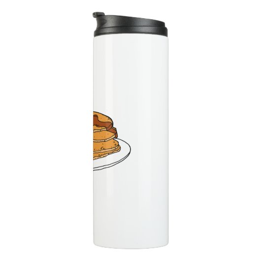 Pfannkuchen Thermosbecher (Nach rechts gedreht)