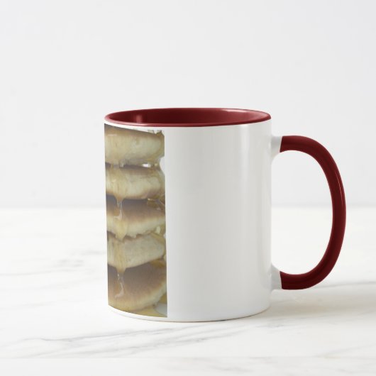 Pfannkuchen u. Sirupkaffee-Tasse Tasse (Rechts)