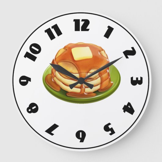 Pfannkuchen Uhr (Vorderseite)